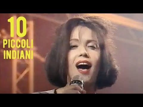 Matia Bazar — Mauro Sabbione - Matia Bazar - 10 piccoli indiani - Melò - a. d. 1987