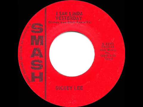 Dickey Lee — 1963 HITS ARCHIVE: I Saw Linda Yesterday - Dickey Lee