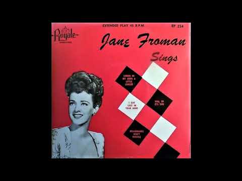 Jane Froman — Jane Froman- Sings- You, So It's You