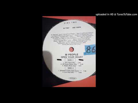 M People — M PEOPLE   OPEN YOUR HEART  ARMAND S INDIAN BEAT DOWN