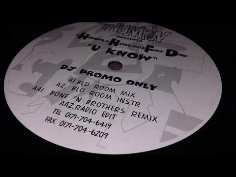 A Homeboy, A Hippie & A Funki Dredd — A Homeboy, A Hippie & A Funki Dredd - U Know (Blu Room Instr)