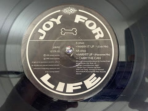 Joy For Life — Joy For Life – Warm It Up  (Dub Mix)