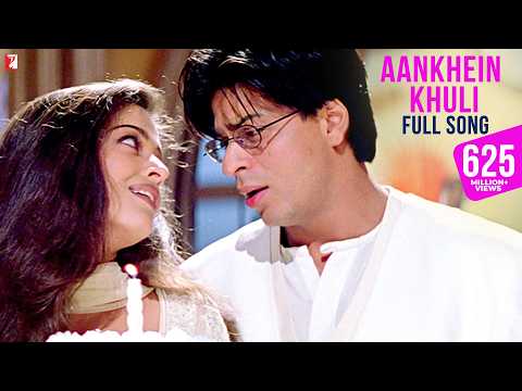 Anand Bakshi — Aankhein Khuli Song | Mohabbatein | Shah Rukh Khan, Aishwarya Rai | Lata Mangeshkar, Udit Narayan