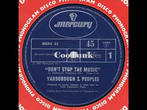 Yarbrough & Peoples — Yarbrough & Peoples - Don't Stop The Music (12 inch 1980)