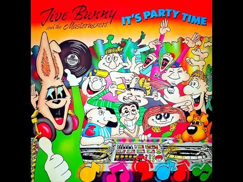 Jive Bunny And The Mastermixers — Jive Bunny - It's Party Time (1990) B4 - Sounds Like Fun (Wave Night 60's) Medley