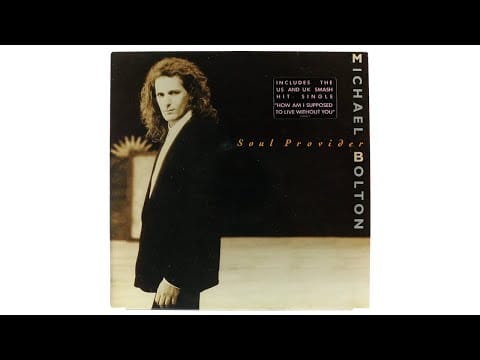 Michael Bolton — Виниловая пластинка Michael Bolton ‎– Soul Provider (1989), CBS, Europe