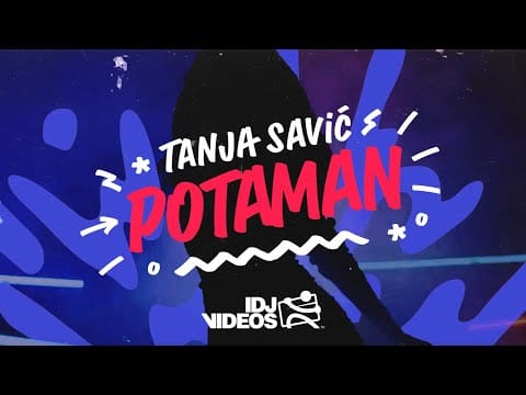 Tanja Savić — TANJA SAVIC - POTAMAN (LYRICS VIDEO)