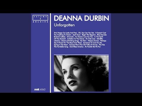 Deanna Durbin — The Turntable Song