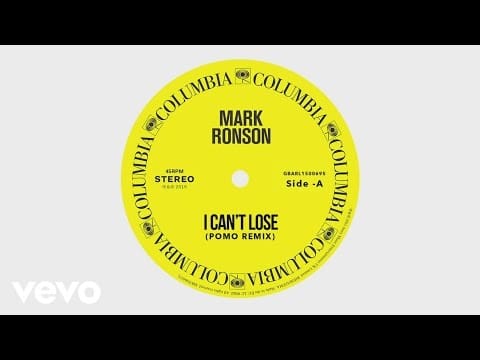 Mark Ronson — Mark Ronson - I Can't Lose (Pomo Remix) [Audio] ft. Keyone Starr
