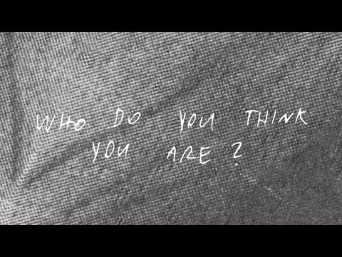 The Band Camino — The Band CAMINO - Who Do You Think You Are? (Lyric Video)