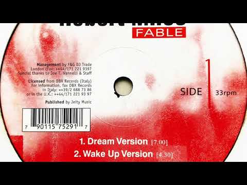 Robert Miles — Robert Miles • Fable (Wake Up Version)