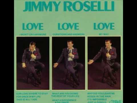 Jimmy Roselli — Jimmy Roselli - Why did you leave me