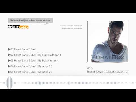Murat Boz — Murat Boz - Hayat Sana Güzel (Karaoke 2)  (Official Audio)