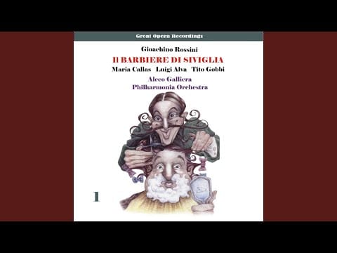 Gioacchino Rossini — Il barbiere di Siviglia: Act I, Scene 2 - "Dunque io son"
