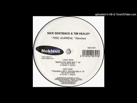 Nick Sentience — Nick Sentience And Tim Healey - Feel Surreal (Pagano Dirty House Mix)