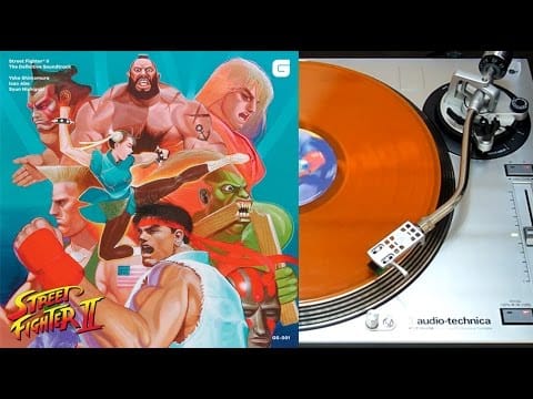Yoko Shimomura — Street Fighter 2 : The Definitive Soundtrack CPS-2 - vinyl LP collector face F (Brave wave)