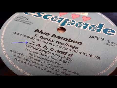 Blue Bamboo — Blue Bamboo - A, B, C and D (Virtual Jungle Mix) 1995