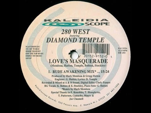 280 West — 280 West Featuring Diamond Temple ‎– Love's Masquerade Rude Awakening Mix 1993