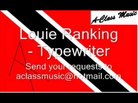 Louie Rankin — Louie Ranking - Typewriter