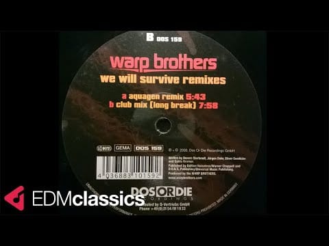 Warp Brothers — Warp Brothers - We Will Survive (Club Mix) (Long Break) (2001)