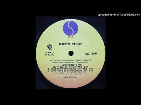 Darryl Pandy — Darryl Pandy - Love Turns To Pain (Big House Dub)