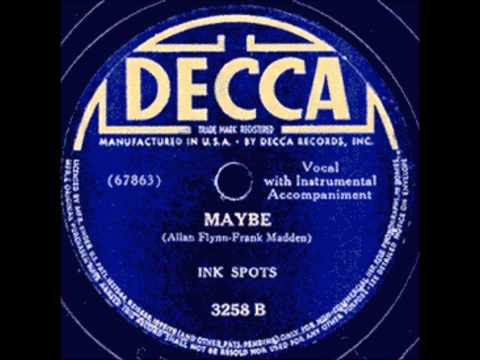 The Ink Spots — Ink Spots - I don't want to set the world on fire (1941)