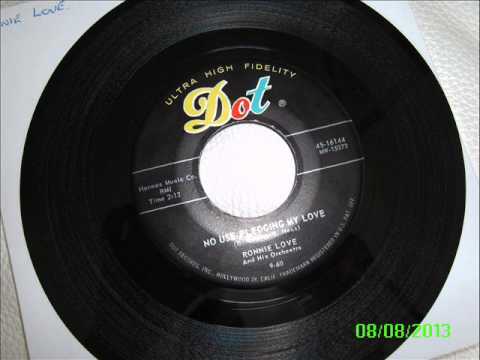 Johnny Love And His Orchestra — ronnie love -  no use pledging my love