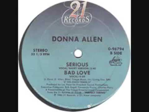Donna Allen — Donna Allen - Bad Love (1986)
