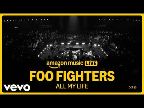 Foo Fighters — All My Life (Amazon Music Live)