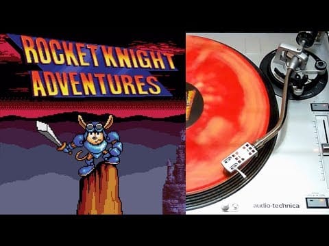 Konami Kukeiha Club — Rocket Knight Adventures - OST vinyl LP face B (Ship to shore phono co.)