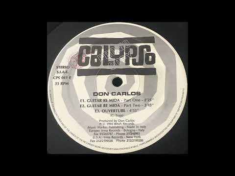 Don Carlos — Don Carlos -  Guitara Re Mida Pt.1 (Aqua LP)