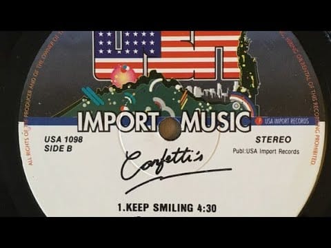 Confetti's — CONFETTI'S - Keep Smiling [Maxi Single Version]