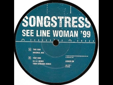 The Songstress — The Songstress - See Line Woman (Todd Edwards Remix)