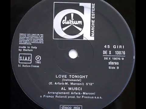 Al Musci — Al Musci - Love tonight (instrumental) 1985