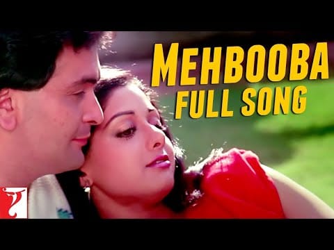 Anand Bakshi — Mehbooba | Full Song | Chandni | Rishi Kapoor, Sridevi | Lata Mangeshkar, Vinod Rathod | Shiv-Hari
