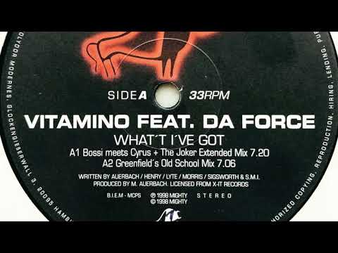 Ricardo Da Force — Vitamino feat. Da Force • What I've Got (Greenfield's Old School Mix) (1998)