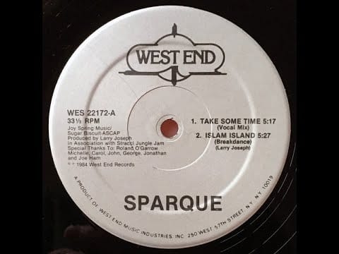 Sparque — Sparque - Islam Island (Breakdance) West End records 1984