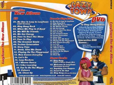 LazyTown — CD LazyTown The New Album