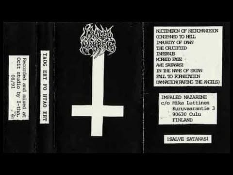 Impaled Nazarene — Impaled Nazarene (Finland) - Taog eht fo Htao Eht (Demo) 1991