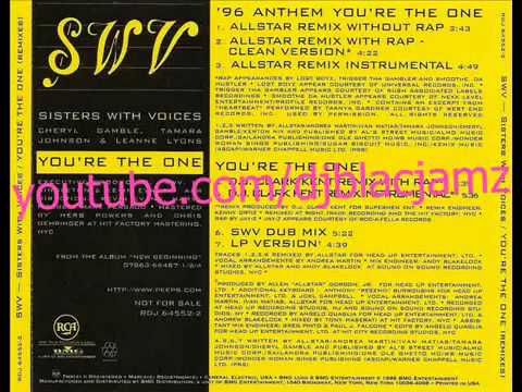 SWV — SWV - you're the one (D.J. Clark Kent Remix With Rap) (1996)1409