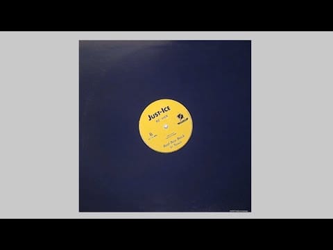 Just-Ice — Just-Ice - Bad Boy Back In Town (+ Instrumental) - 1994 In-A-Minute Records - KRS-One - 12" Vinyl