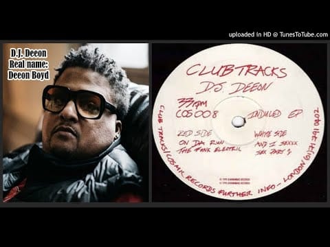 DJ Deeon — D.J. Deeon – Sex Part 1 (Track taken from the album single‎ Induced EP ‎– 1995)