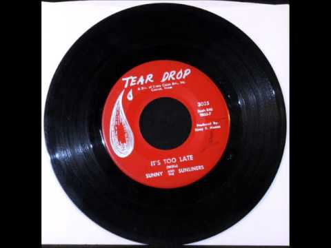Sunny & The Sunliners — SUNNY AND THE SUNLINERS It's Too Late [Brown-Eyed Soul]