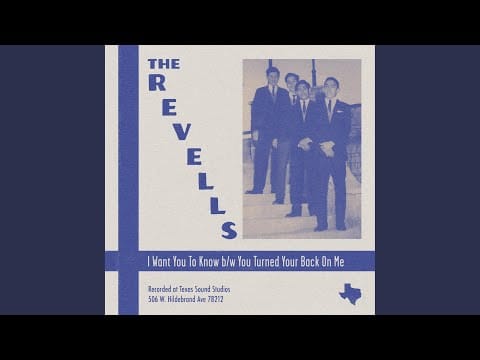 The Revells (6) — You Turned Your Back On Me