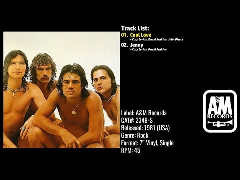 Pablo Cruise — Pablo Cruise – Cool Love (Full Record) – 1981 – CAT.# 2349-S