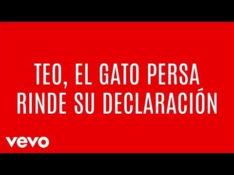 José Madero — José Madero - Teo, El Gato Persa Rinde Su Declaración