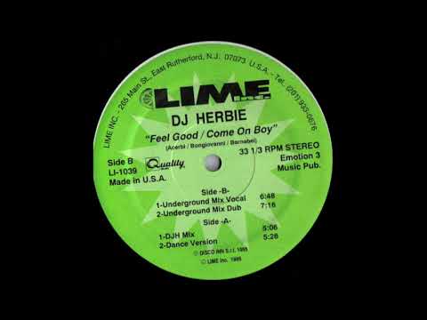 DJ Herbie — Come On Boy (Underground Mix Dub) / DJ Herbie ‎/ LI-1039 [1995]