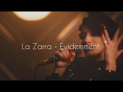 La Zarra — La Zarra - Évidemment (English lyrics/ translation) (Eurovision 2023 France)