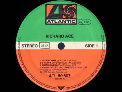 Richard Ace — RICHARD ACE = IF I CAN'T HAVE YOU