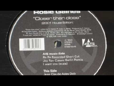 Rosie Gaines — Rosie Gaines - Closer Than Close (Jay Ray Classic Berlin Remix)